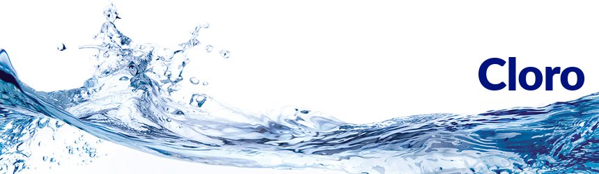 Il cloro è il prodotto fondamentale per la cura dell'acqua della piscina.
